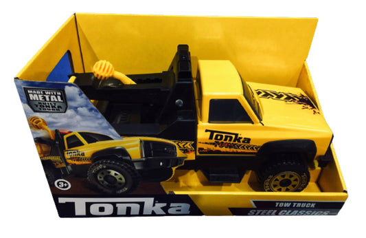 TONKA STEEL CLASSIC TOW TRUCK