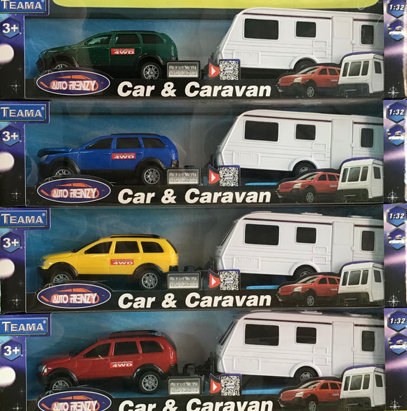 CARAVAN SET WITH 4 X 4