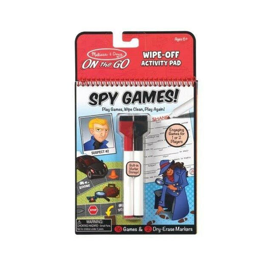 M&D ON THE GO SPY GAMES