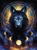 PUZZLE 500PC LUNAR WOLF