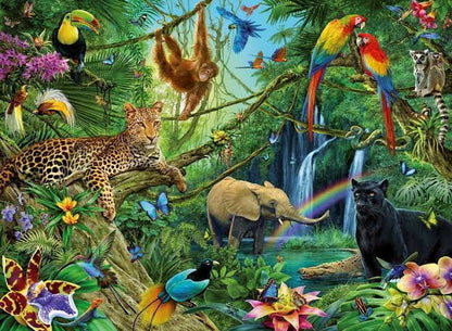 Puzzle 200Pc Animals In The Jungle