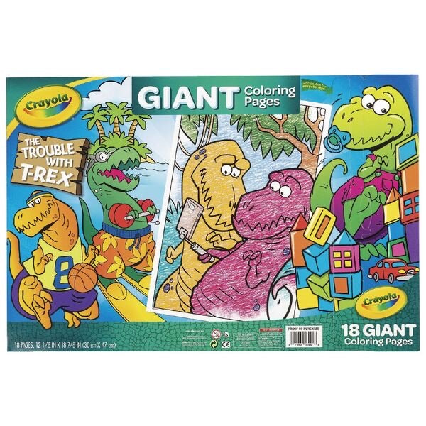 CRAYOLA GCP FOLDALOPE TREX THE TROUBLE