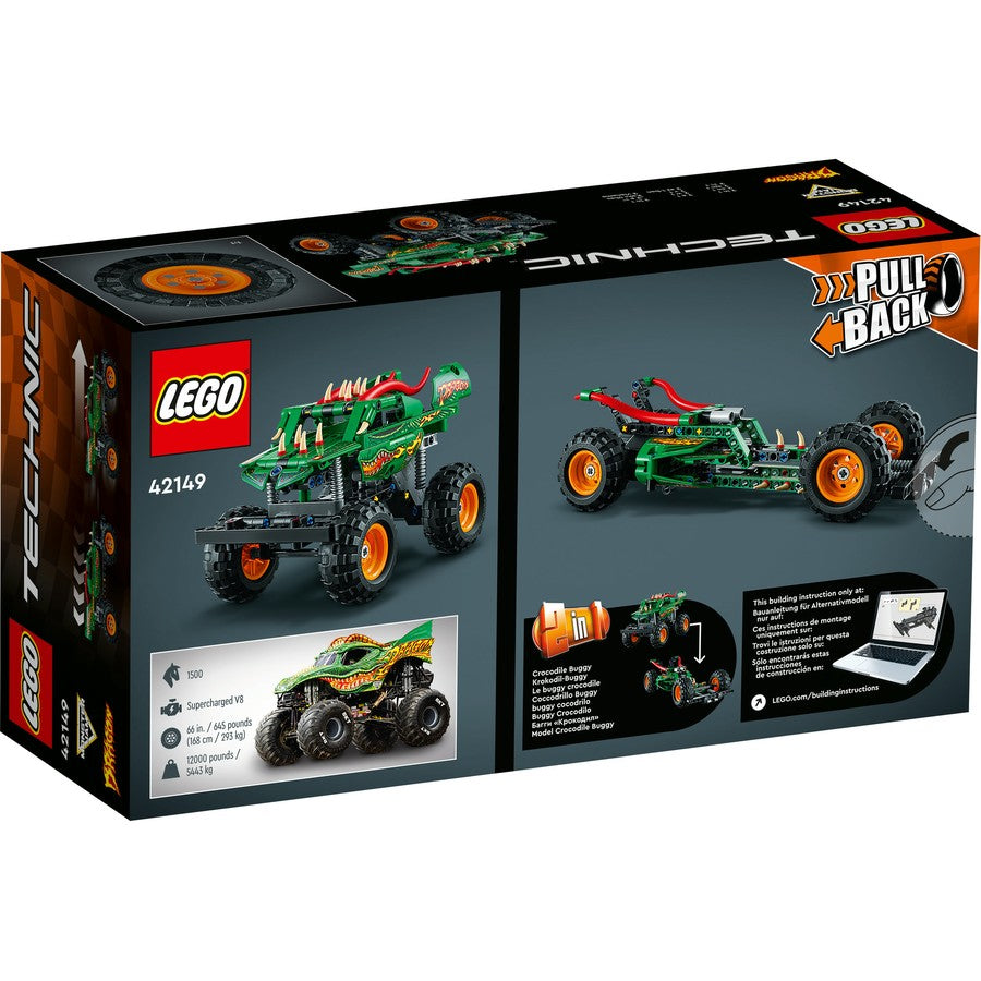 LEGO 42149 TECHNIC MONSTER JAM DRAGON