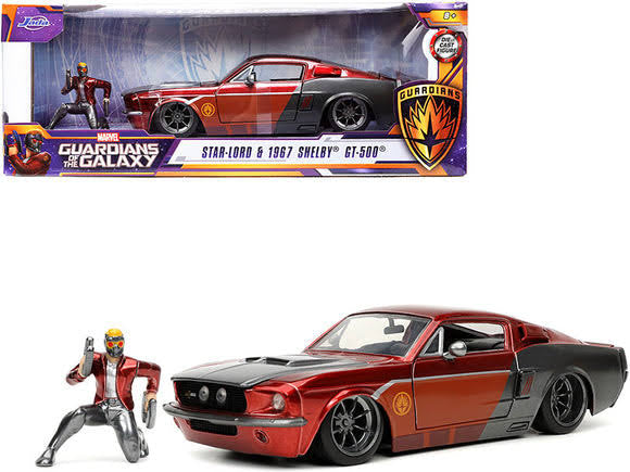 D/C 1:24 STAR LORD & 1967 MUSTANG SHELBY