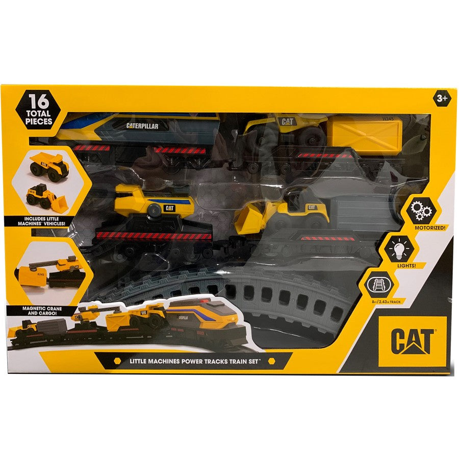 CAT LITTLE MACHINES TRAIN SET