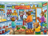 PUZZLE 2X12PC LET'S GO SHOPPING