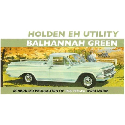 1:18 HOLDEN EH UTE BALHANNAH GREEN