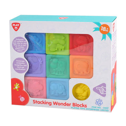 PLAYGO STACKING WONDER BLOCKS