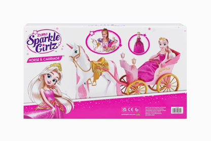 Sparkle Girlz Doll With Horse & Carriage