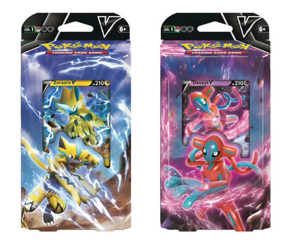 POKEMON TCG BATTLE DECK DEOXYZ V ZERAORA