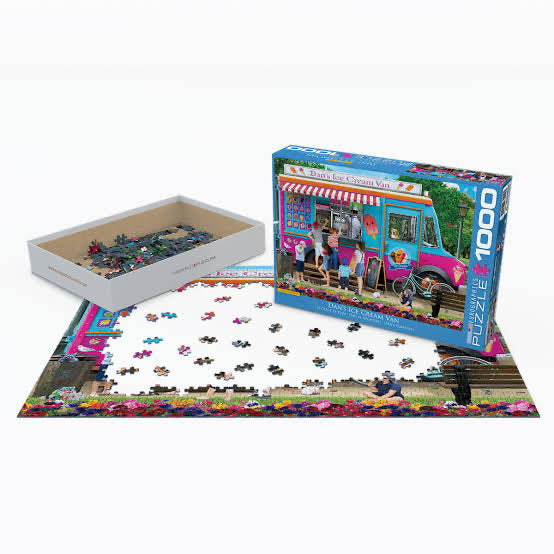 PUZZLE 1000PC DAN'S ICE CREAM VAN