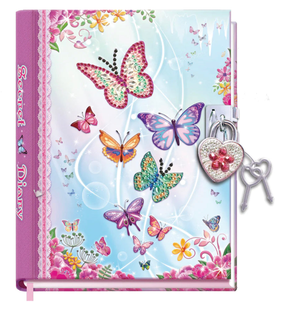 DIARY LOCKABLE BUTTERFLY