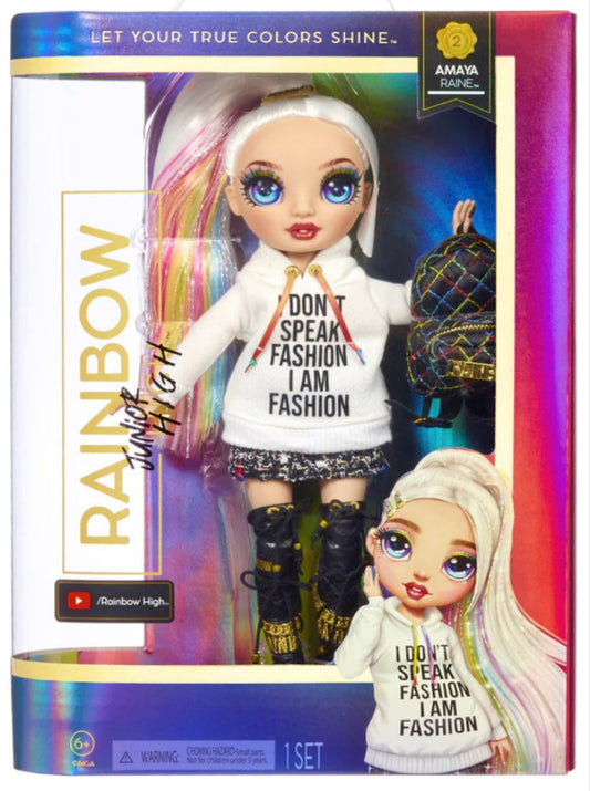 Rainbow High Junior Doll S2 Amaya Raine