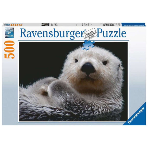 PUZZLE 500PC ADORABLE OTTERS