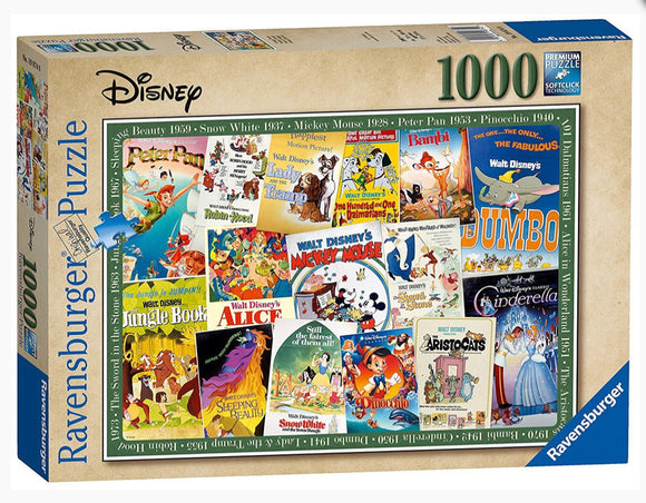 PUZZLE 1000PC DISNEY VINTAGE