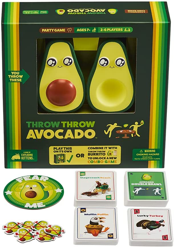 Game Throw Throw Avocado