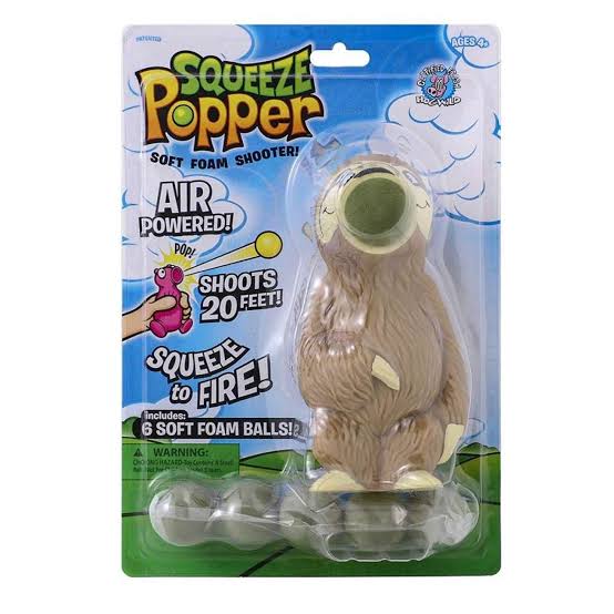 SQUEEZ POPPER SLOTH