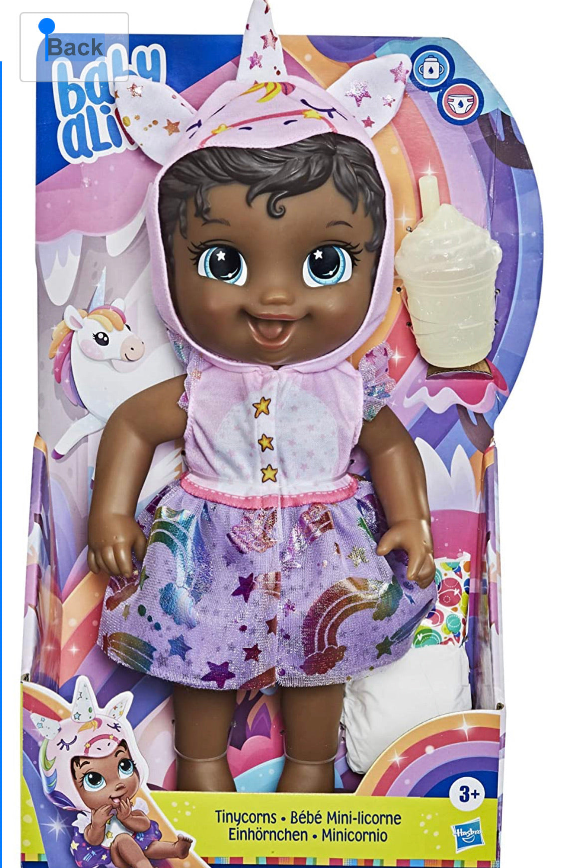 Ba Baby Alive Tinycorn Unicorn Doll