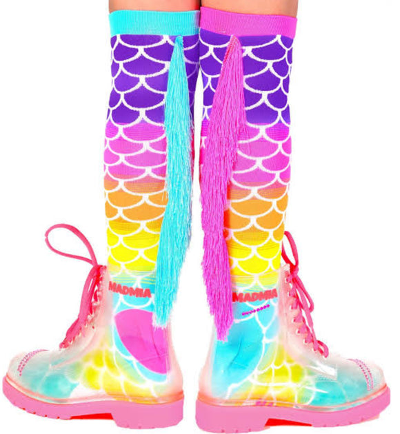 MADMIA SOCKS 6+ MERMAID WITH TASSLES KH