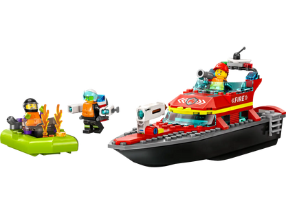 LEGO 60373 CITY FIRE RESCUE BOAT