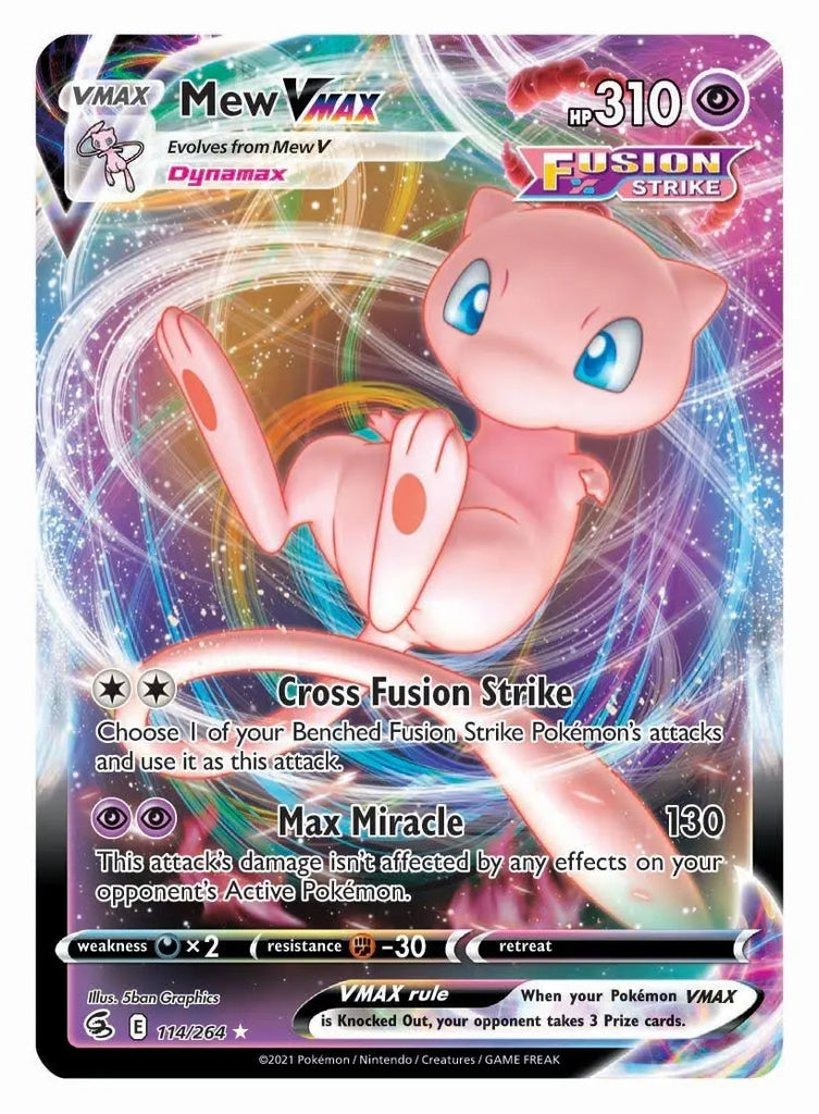 POKEMON TCG MEW VMAX LEAGUE BATTLE DECK