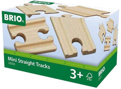 Brio Mini Straight Tracks 4 Pcs