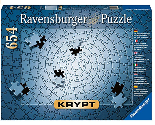 PUZZLE 654PC KRYPT SILVER SPIRAL