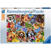 PUZZLE 500PC ANIMAL SELFIE