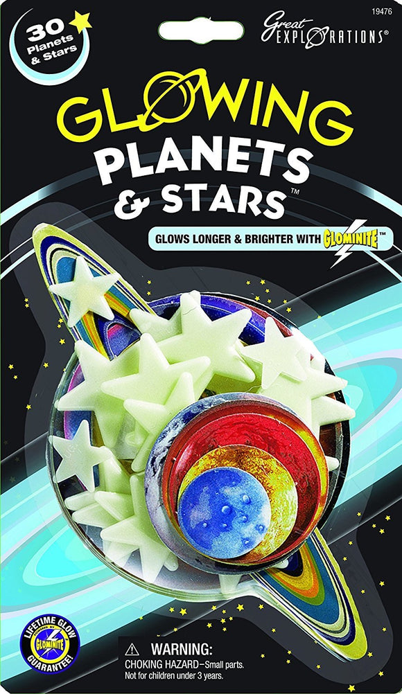 GLOW IN THE DARK PLANETS & STARS