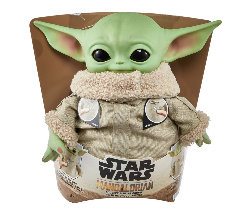 STAR WARS CHILD SQUEEZE & BLINK GROGU