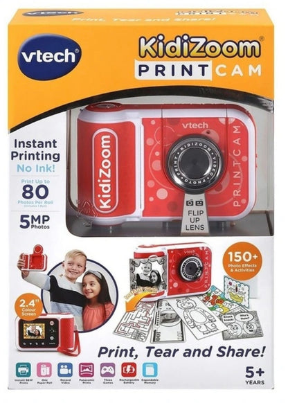 VTECH KIDIZOOM PRINTCAM RED