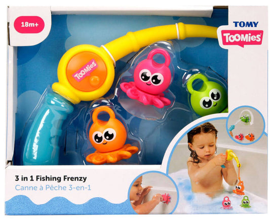 TOMY 3 IN 1 FISHING FRENZY