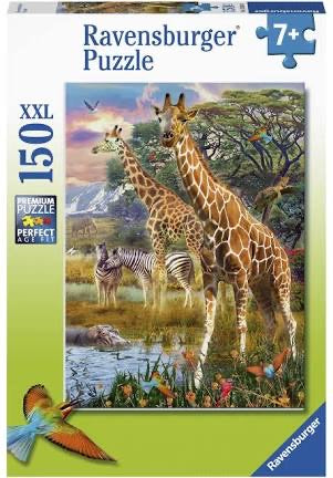 PUZZLE 150PC GIRAFFES IN AFRICA