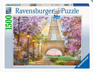 PUZZLE 1500PC PARIS ROMANCE