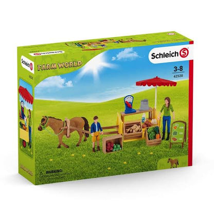 SCHLEICH 42528 SUNNY DAY MOBILE FARM STA