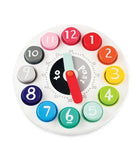 ELC WOODEN TEACHING CLOCK