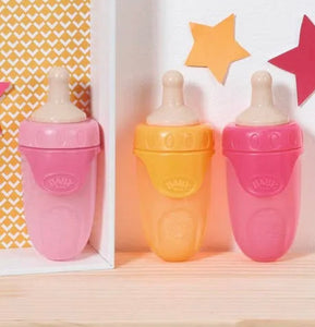 BB BABY BORN BOTTLE W CAP 3 ASTD 2022