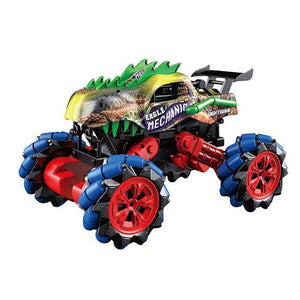 R/C RUSCO DYNAMITE DINO STUNT CAR ASTD