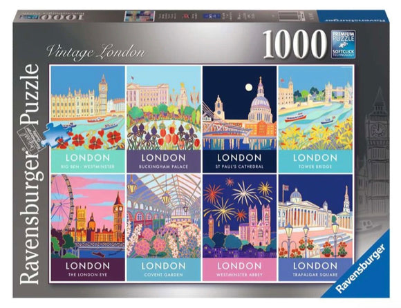 PUZZLE 1000PC VINTAGE LONDON