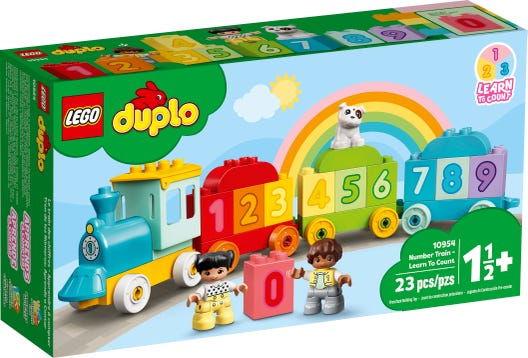 LEGO 10954 DUPLO NUMBER TRAIN LEARN