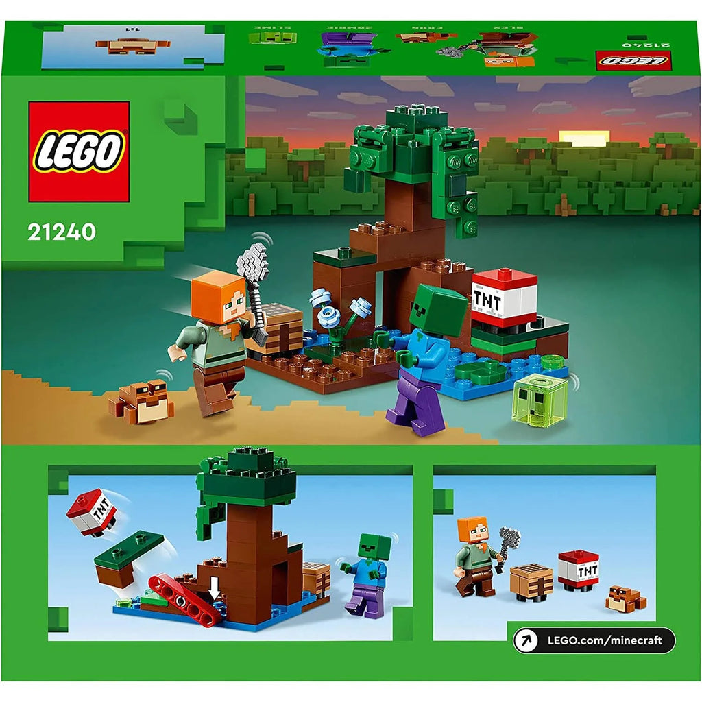 LEGO 21240 MINECRAFT THE SWAMP ADVENTURE