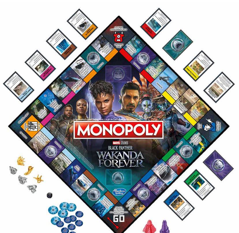 GAME MONOPOLY BLACK PANTHER 2