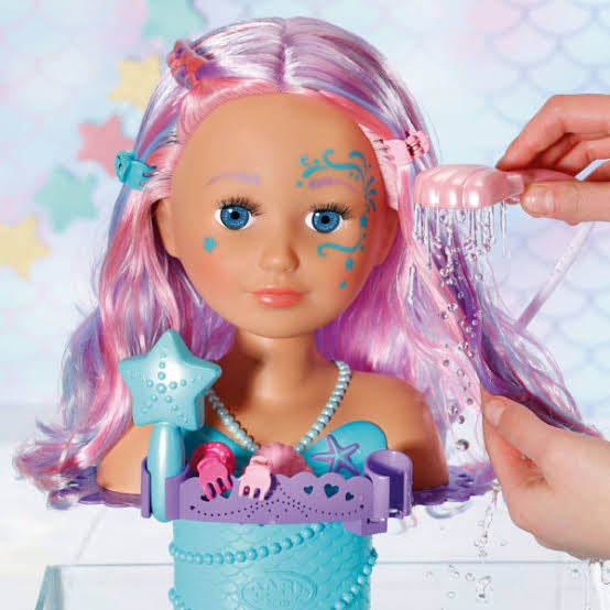 BB BABY BORN MERMAID STYLING HEAD