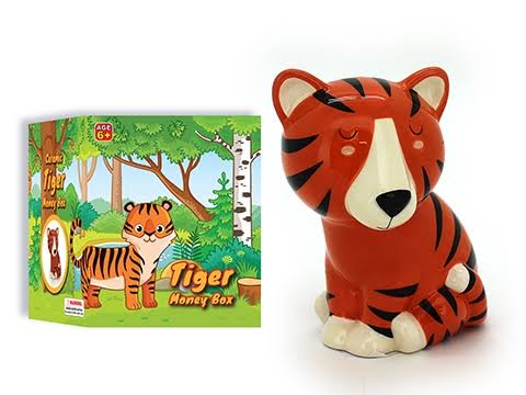 Money Box Sitting Tiger