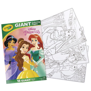 CRAYOLA GCP FOLDALOPE DISNEY PRINCESS