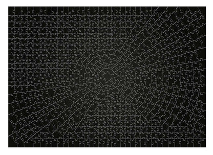 Puzzle 736Pc Krypt Black Spiral