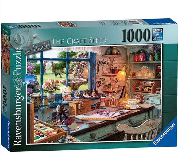 PUZZLE 1000PC MY HAVEN NO 1 CRAFT SHED