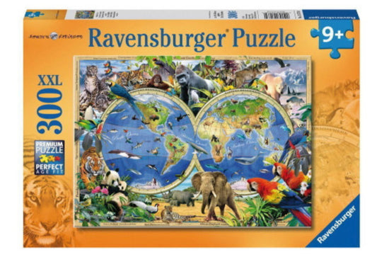 PUZZLE 300PC WORLD OF WILDLIFE