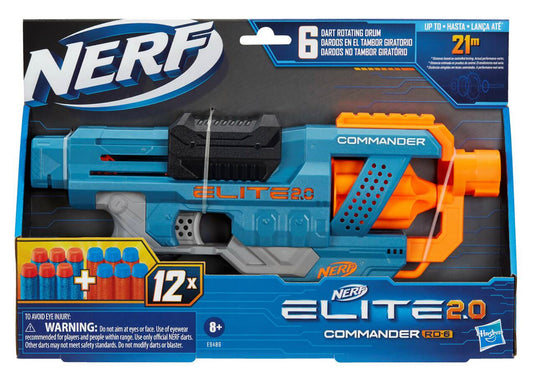 NERF ELITE 2.0 COMMANDER RD 6