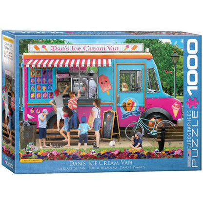 PUZZLE 1000PC DAN'S ICE CREAM VAN